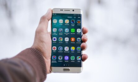 Une main qui tient un smartphone pour présenter l'Application Betty