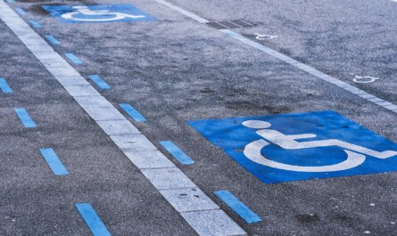 car park, handicap, disabled