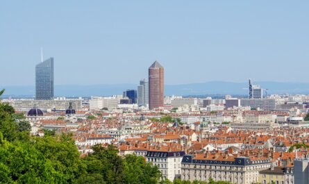 lyon, city, highway