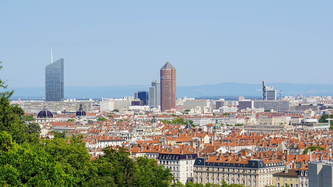 lyon, city, highway