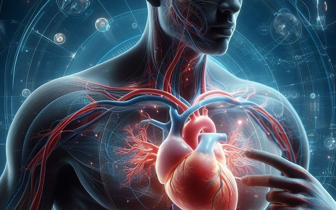 ai generated, heart, human body, anatomy, arteries, veins, cardiovascular, health, circulation, cardiology, circulatory, aorta, ventricle, coronary, organ, doctor